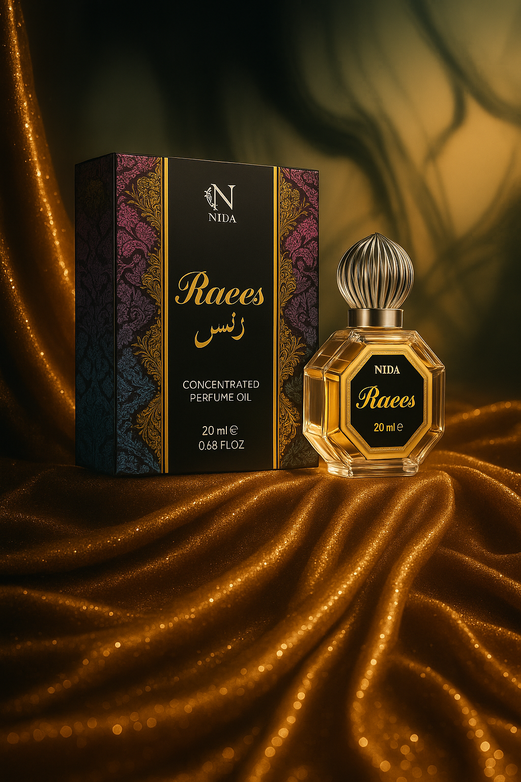 Shaikh Raees Attar Sweet Arabic Unisex Perfume Non-Alcoholic Roll-On Long-Lasting Luxurious & Inviting Fragrance 20ml