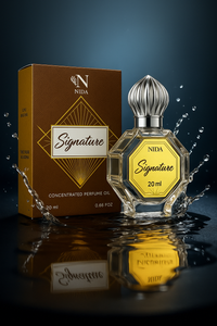 Signature Attar unisex Arabic & French Blend Fragrance Notes Long-Lasting Non-Alcoholic Roll-On 20ML