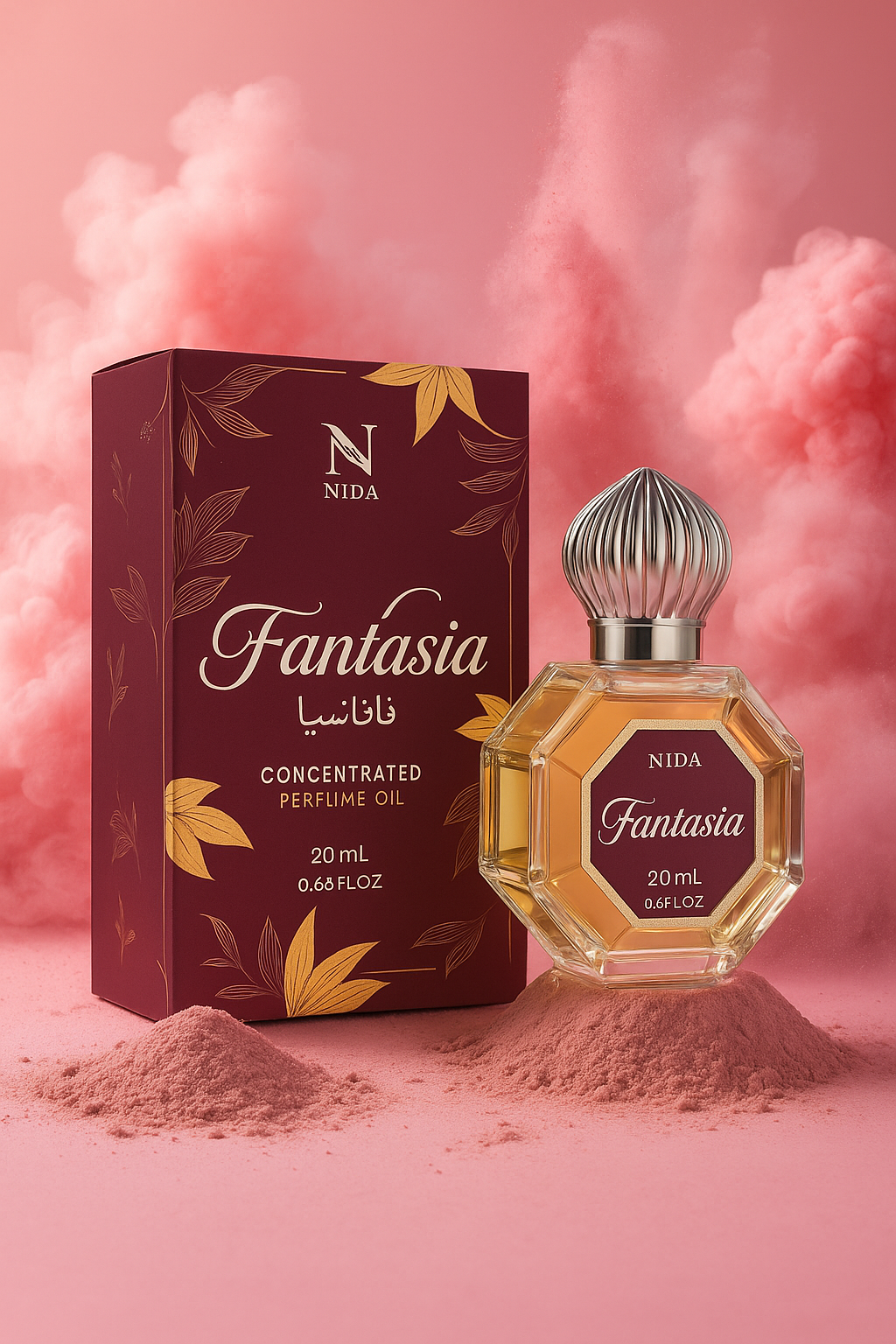 Fantasia Attar Unisex Sweet Fragrance Notes Long-Lasting Non-Alcoholic Roll-On Attar 20ML Pack