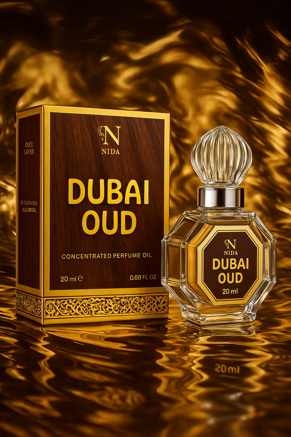 Oudh Attar Sweet Arabic Unisex Perfume Non-Alcoholic Roll-On Long-Lasting 20ml