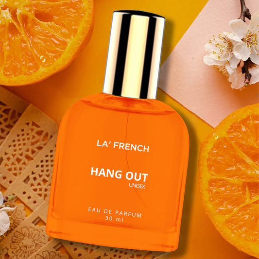 Hang Out Perfume for Men & Women | blend of floral, woody, lavender, rose, earthy, and cedarwood notes| Long-Lasting Eau De Parfum | Ideal Gift for Him & Her | 30ML Luxury Fragrance Scent