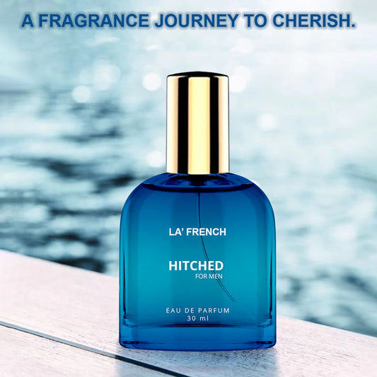 Hitched  Perfume for Men | Long-Lasting Eau De Parfum with Ylang Ylang,Vetiver & Tuberose Notes | Ideal Gift for Him | 30ML Luxury Fragrance Scent