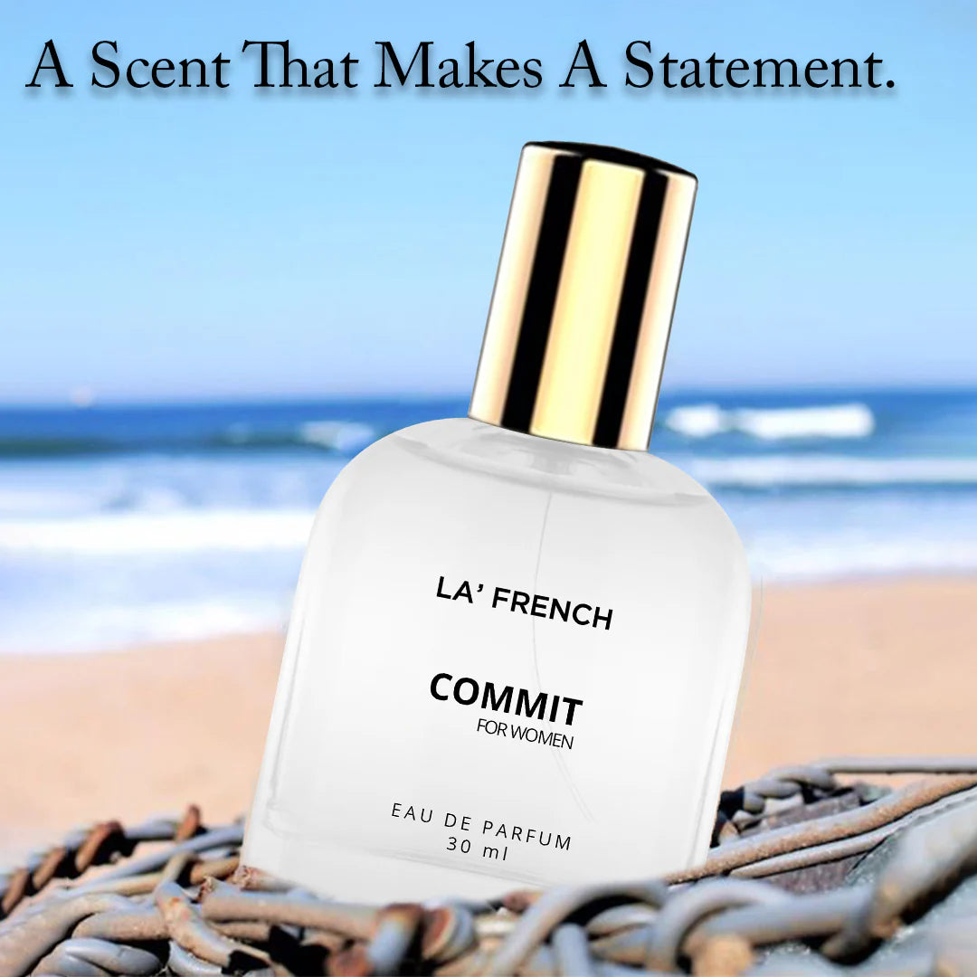 Commit Perfume for Women | blend of citrus fruits, jasmine and rose notes | Long-Lasting Eau De Parfum | Ideal Gift for Her | 30ML Luxury Fragrance Scent
