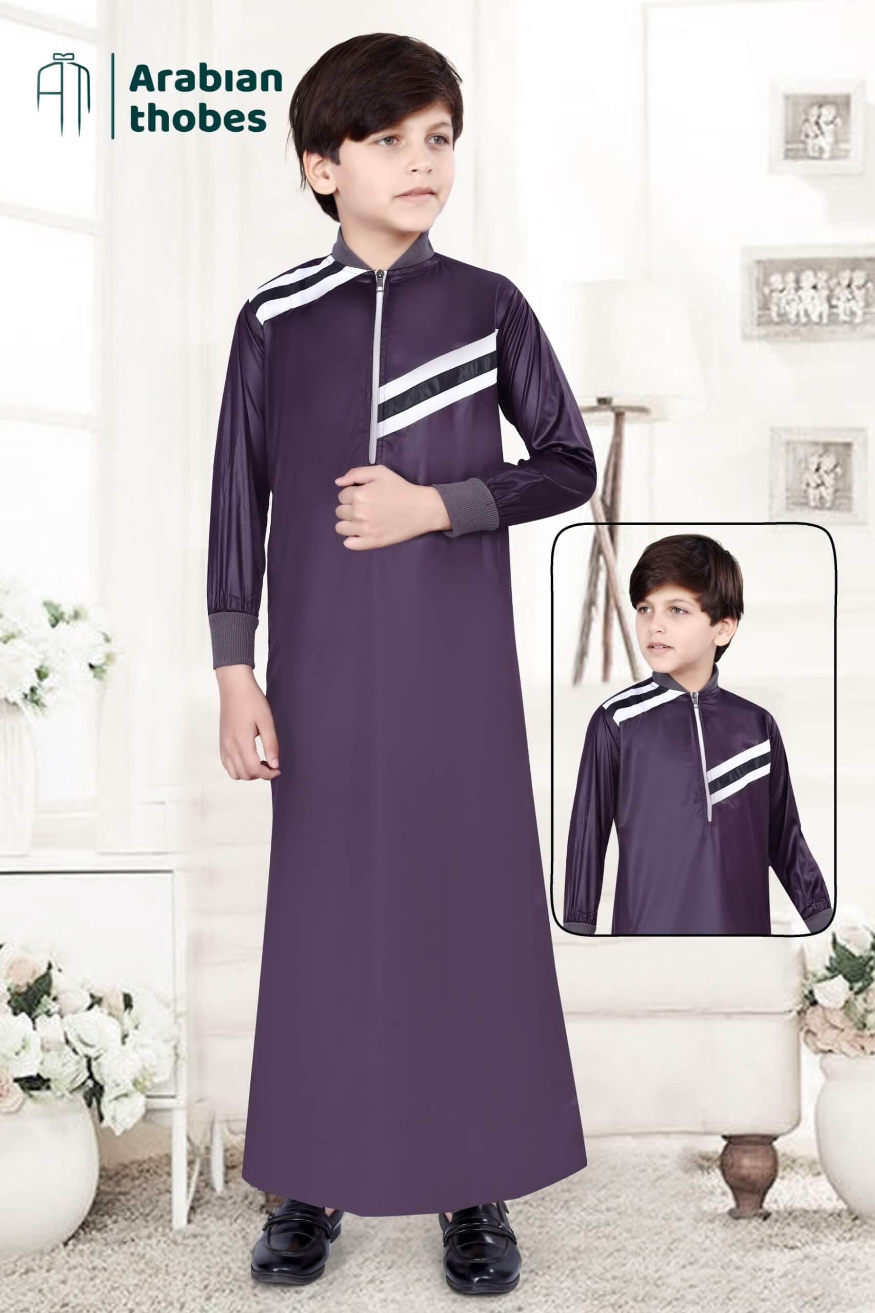 Gention Pattern Thobe for Boys – madnistore.com