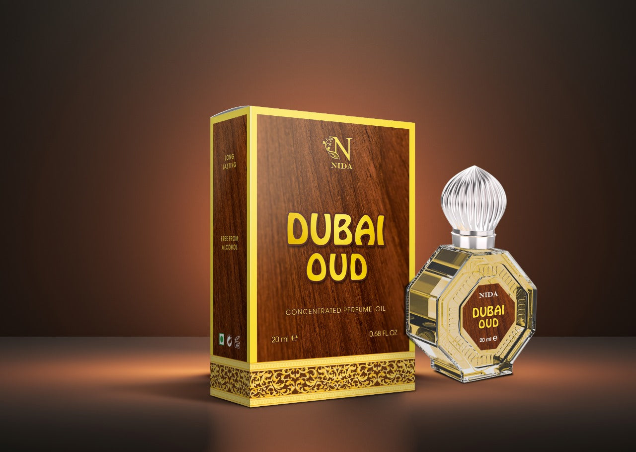 Oudh Attar Sweet Arabic Unisex Perfume Non-Alcoholic Roll-On Long-Lasting 20ml