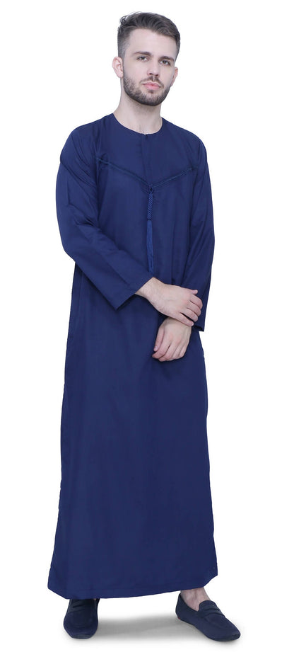 Emirati Omani Thobe Blue