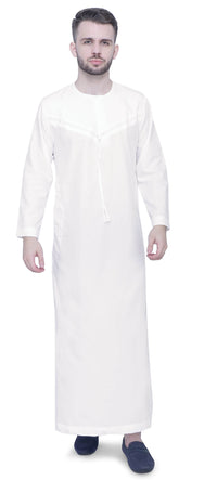 Emirati Thobe for Men Classic Kandura / Jubba (Lightweight Fabric)