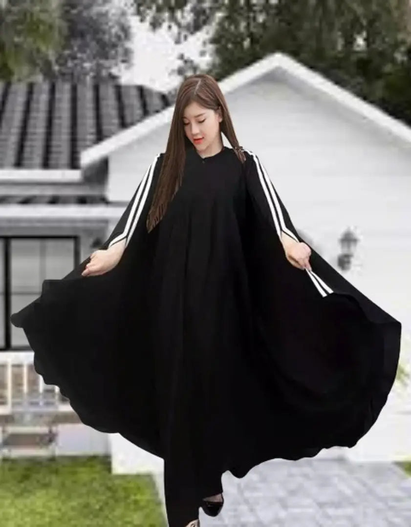 Classic Solid Abaya for Women