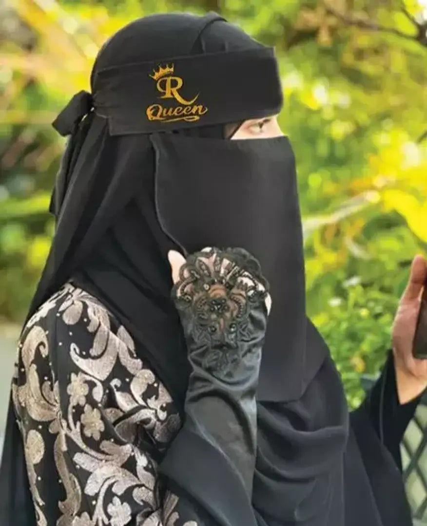 Modest Fashionable Womens Burkha in Black color